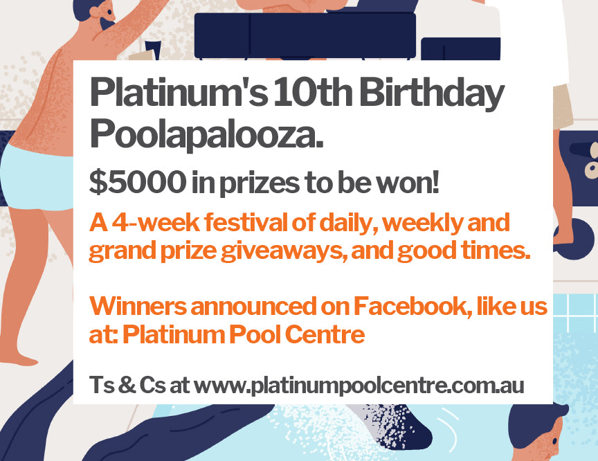 Platinum's 10th Birthday POOLAPALOOZA Giveaway