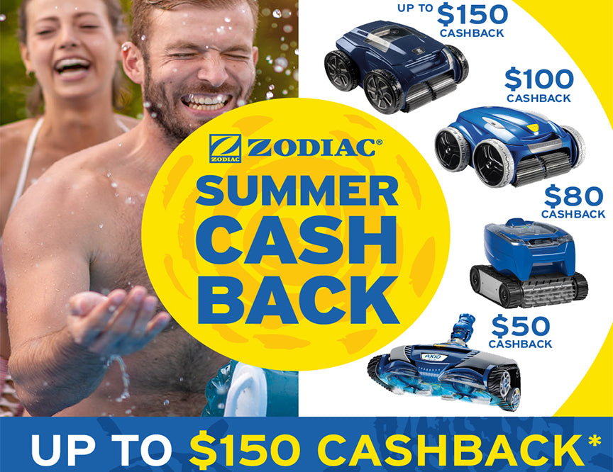 Zodiac Summer Pool Cleaner Cashback Promotion