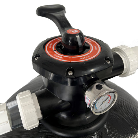 Vortex Pool EcoPro  Sand / Glass Media Filter 40mm Valve - VortexPool Sand Filters | Platinum Pool Centre Gold Coast