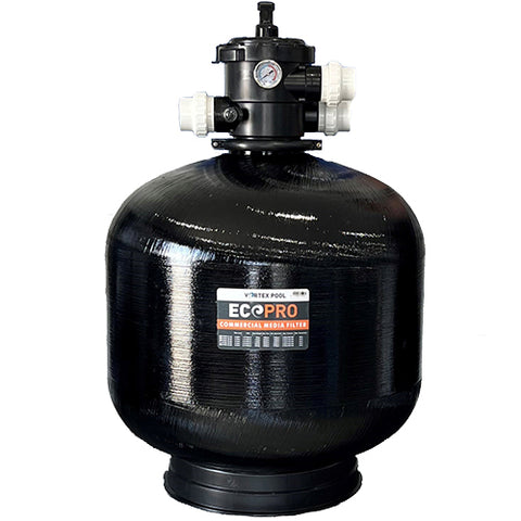 Vortex Pool EcoPro 28" Sand / Glass Media Filter with 50mm Valve - VortexPool Sand Filters | Platinum Pool Centre - Gold Coast