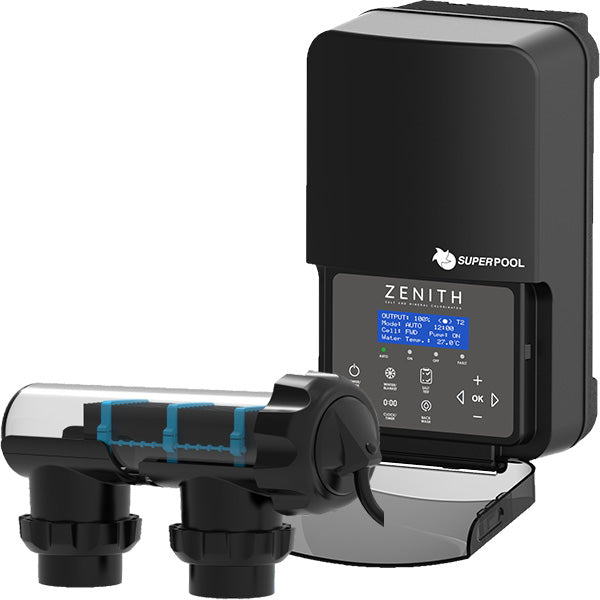 SuperPool Zenith 35G Low Salt & Mineral Chlorinator | Platinum Pool ...