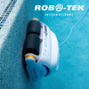 Robo-Tek ROBO-PLUS V2 Robotic Pool Cleaner w/ Remote and Caddy