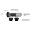 Waterco Hydrochlor MK3 3000 - Self Cleaning Mineral / Salt Water Chlorinator - 30g/hr