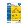MPS520 Aussie Gold PVC CPR Sign DRSABCD SPASA