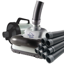 Onga Pool Shark Pool Cleaner with Hoses and Inline Leaf Canister - Onga Pool Cleaners | Platinum Pool Centre Gold Coast