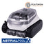 AstralPool QB600 Robotic Pool Cleaner with 15m swivel Cable | Auto Lift Function + Dual Filtration 150 & 60 Micron Filters