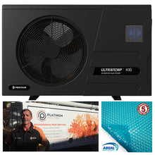 Pentair Ultratemp HXi 16KW Inverter Heat Pump Side Fan - Single Phase Hard Wired + SB2713 Blanket (up to 8 x 4m Pools) including Installation