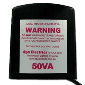 Spa Electrics Transformer 12v 50VA Dual Transformer - Old | Platinum Pool Centre - Gold Coast